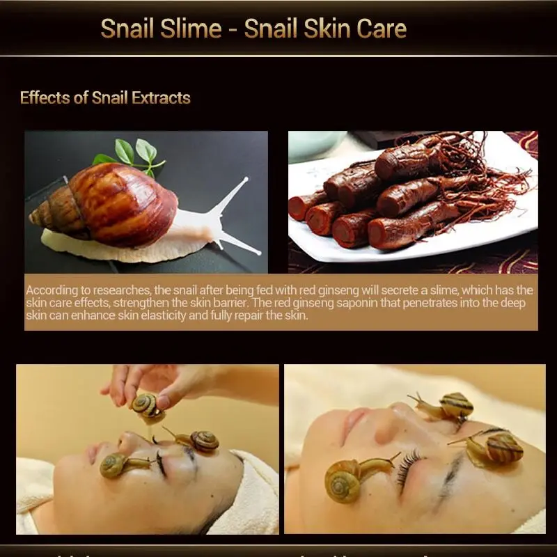 Изображения 20 мл улитки крем для глаз сущность Уход за кожей Сыворотки мгновенно