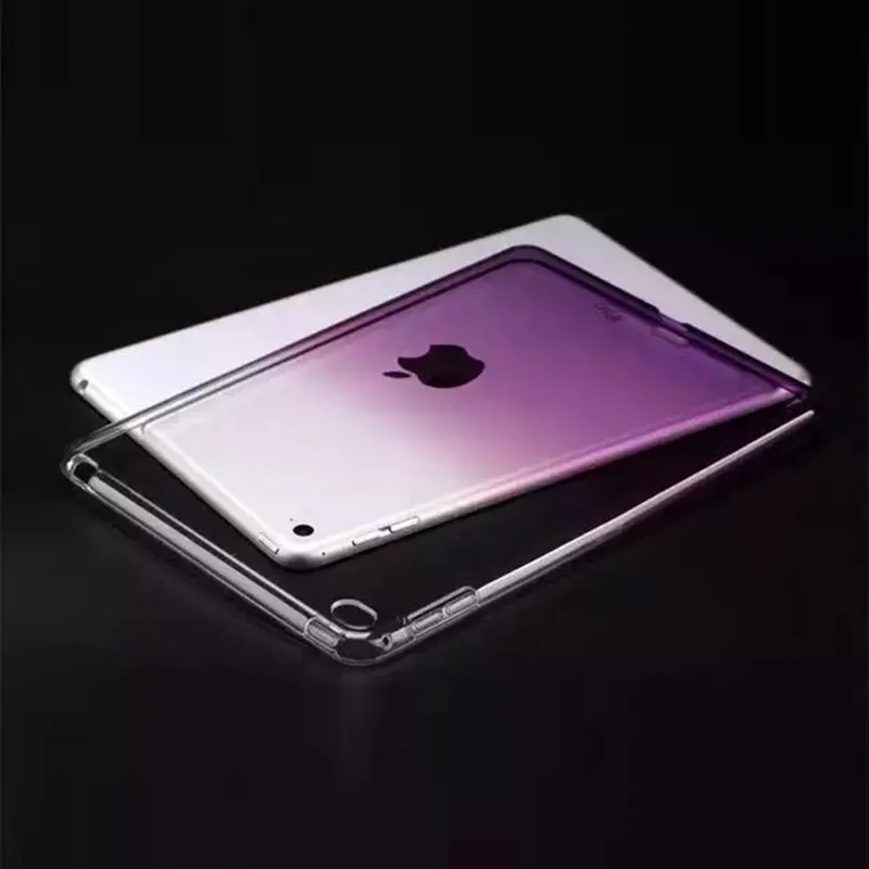 Мягкая силиконовая Резина ТПУ чехол для ipad 2 3 4 Pro 9 7 дюймов Air 6 Аксессуары