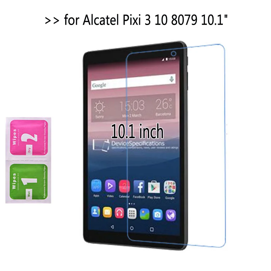 Прозрачная мягкая ультратонкая Защитная пленка для экрана планшета Alcatel Pixi 3 10 8079