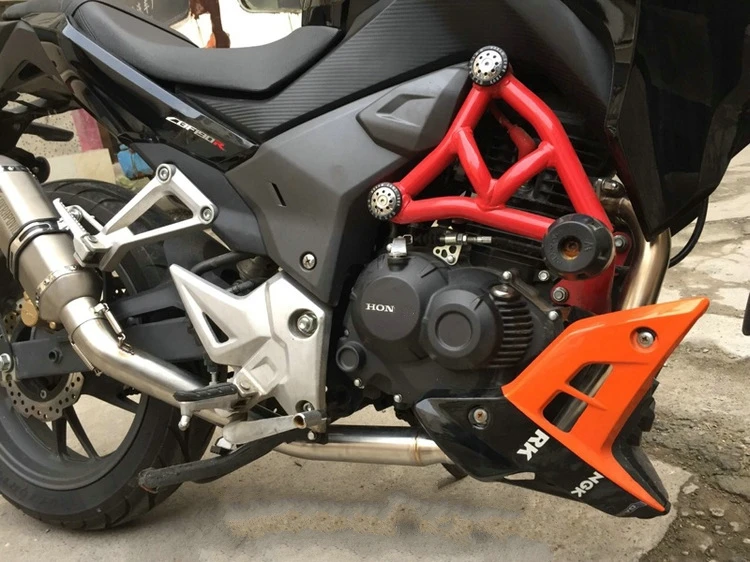 Для honda CB190 CB190R Мотоцикл выхлопная труба глушителя для honda cb190 слипоны выхлопные головки передний локоть полный выхлоп