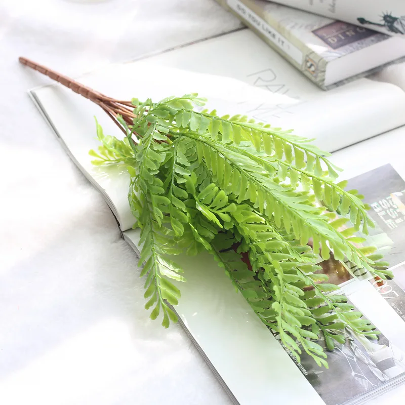 

10PCS Artificial Plant Bracken Grass Wedding Home Landscaping Office Party Artificial Fake Flower Wedding Christmas Decoration