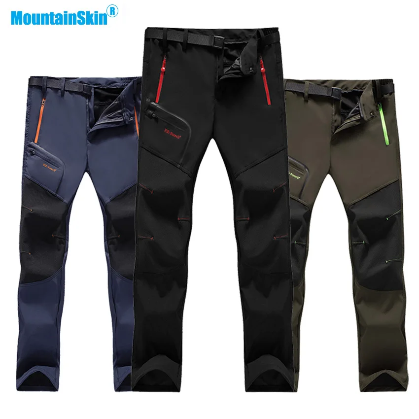 6XL Mountainskin мужские водонепроницаемые спортивные штаны для пеших прогулок летние