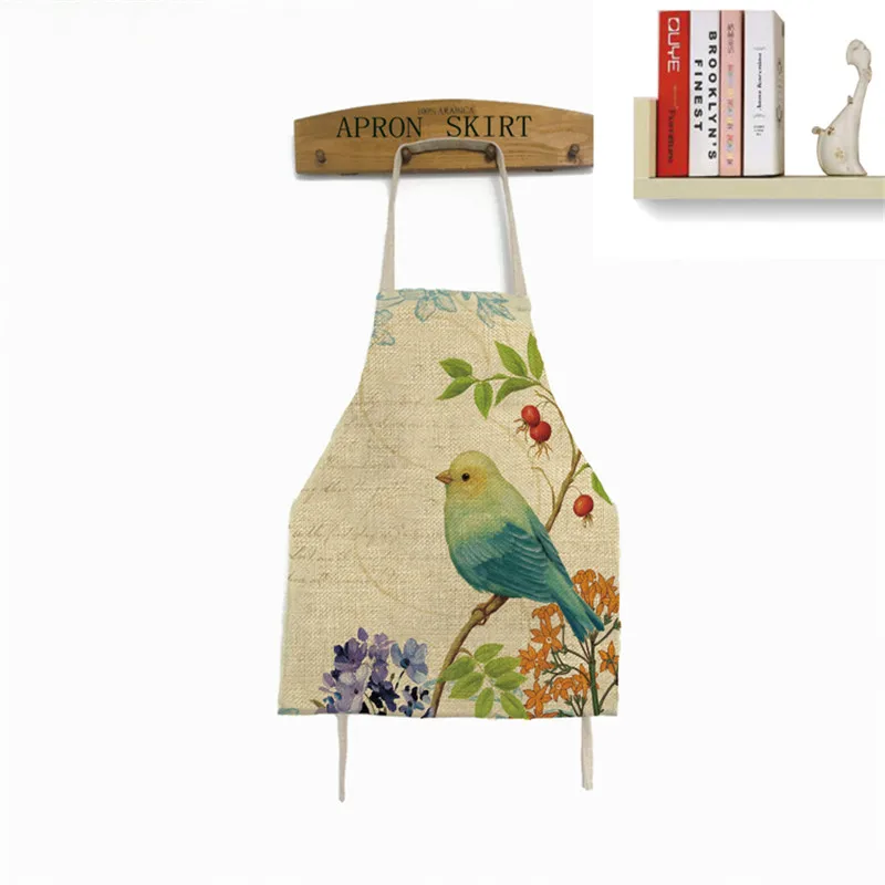 2018 хлопок лен фартук в китайском стиле цвет съемный противообрастающий без