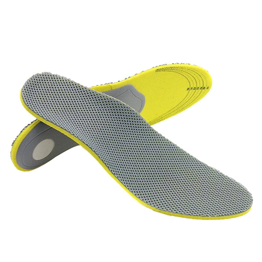

2 Pairs Orthotic Insoles Plantar Fasciitis Flat Feet Treatment Arch Support Shoe Inserts Women Men Breathable Insoles for feet