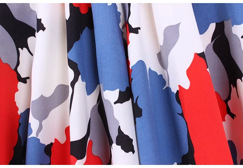 Женские плиссированные мини-юбки с разноцветным принтом Модные Дизайнерские