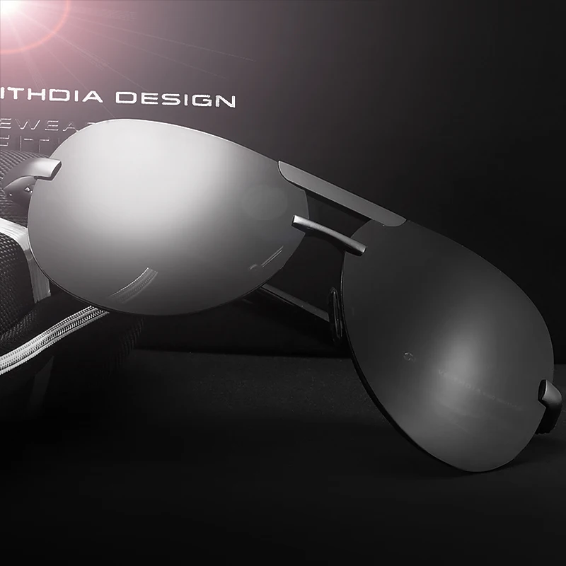 

VEITHDIA Aluminum Magnesium Men's Sunglasses Polarized Lens Driver Sun Glasses Male Outdoor Eyewears Accessories For Men 6500