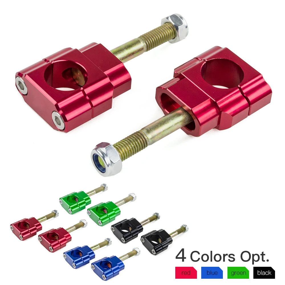 

1 1/8" 28mm Handlebar Riser Mount Fat Bar Clamp For Honda CR125 CR250 CRF250R CRF250X CRF450R CRF450L CRF450RWE CRF450RX CRF450X
