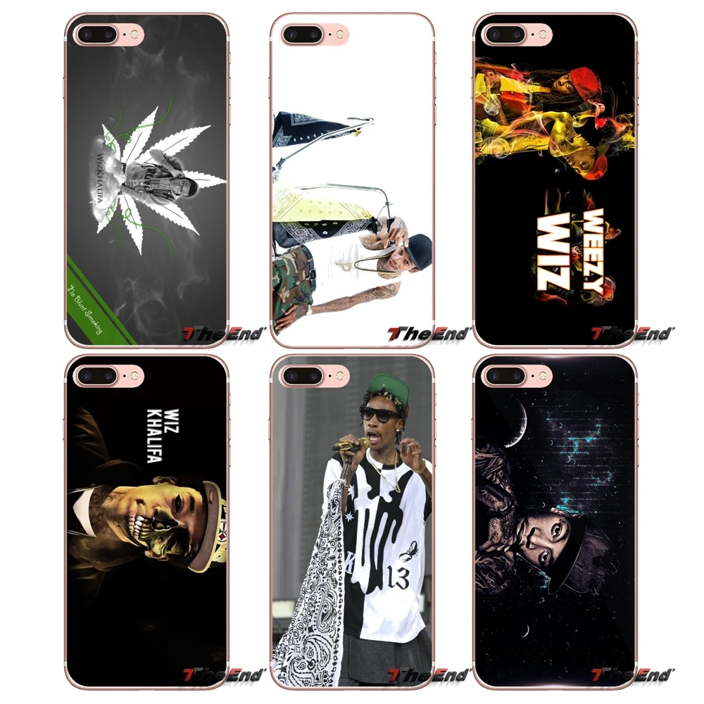 Wiz Khalifa скачать для Samsung Galaxy S3 S4 S5 MINI S6 S7 edge S8 S9 Plus Note 2 3 4 5 8 прозрачные мягкие