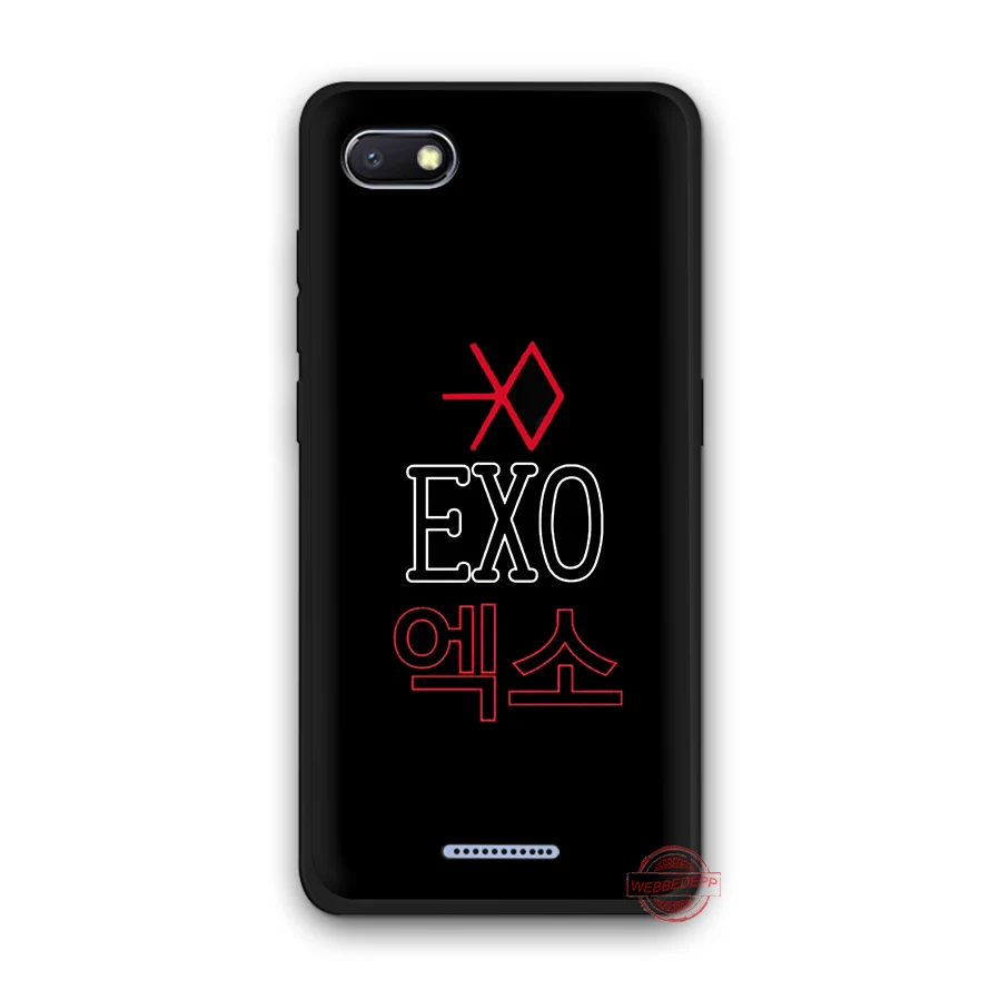 WEBBEDEPP Kpop exo Lucky one мягкая искусственная кожа для Redmi Note 8 7 6 5 Pro 4A 5A 6A 4X Plus S2 Go чехлы |