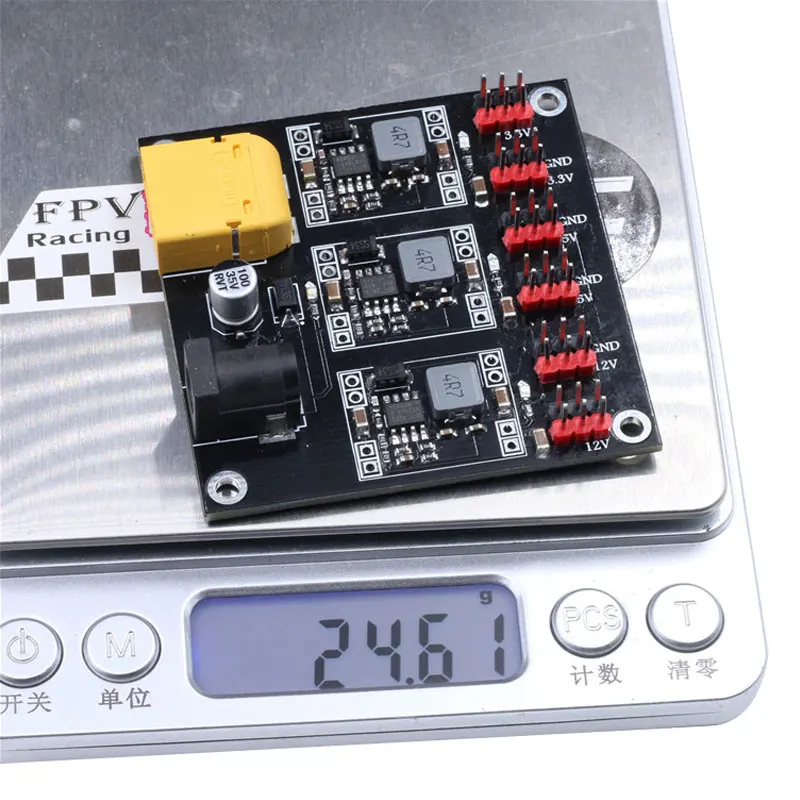 LM2596 Mmulti way Переключатель Блок питания DC / 3A Регулируемый понижающий модуль 12V 5V 3