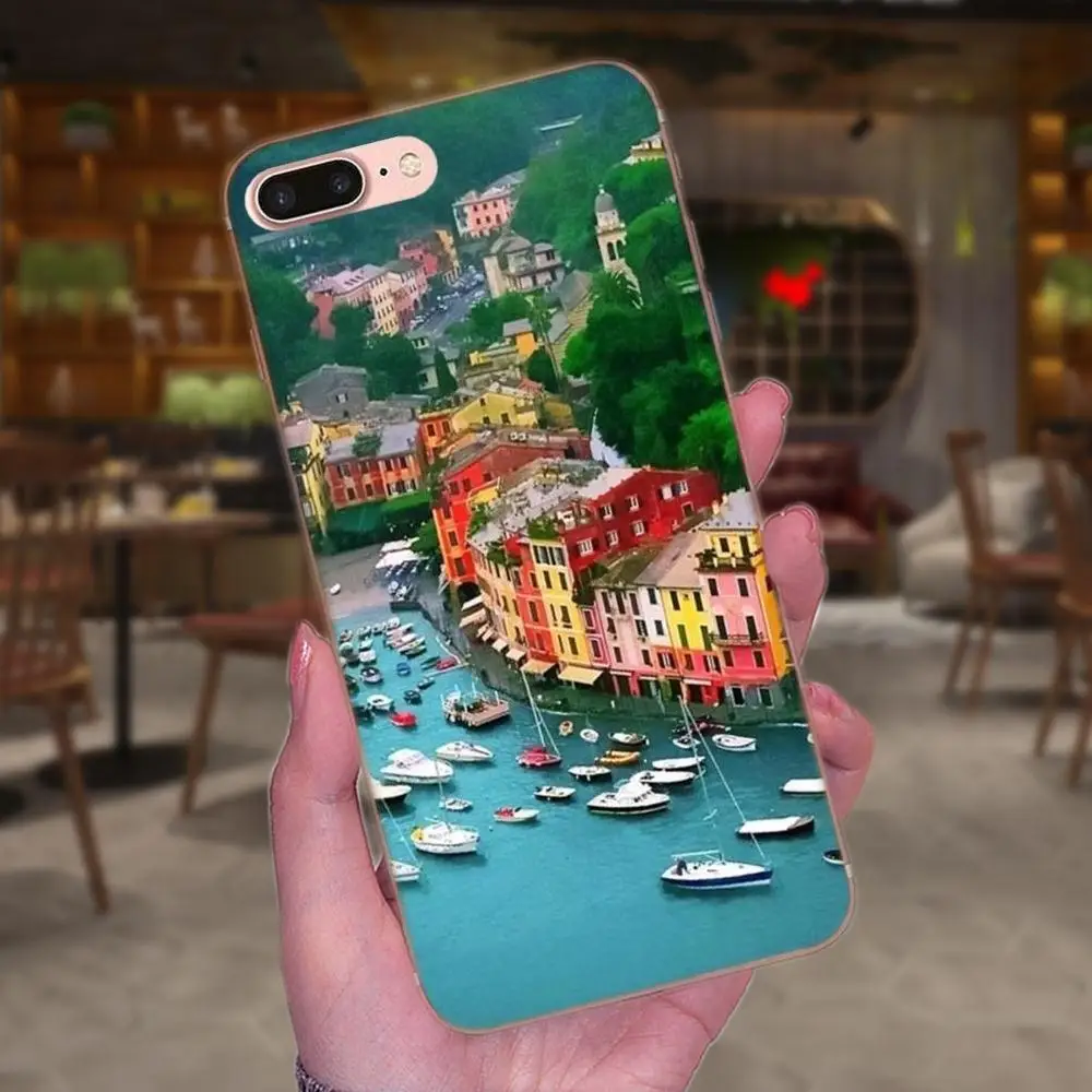 Мягкие чехлы из ТПУ для Apple iPhone X XS Max XR 4 4S 5 5C 5S SE 6 6S 7 8 Plus Красивая Сицилия Италия