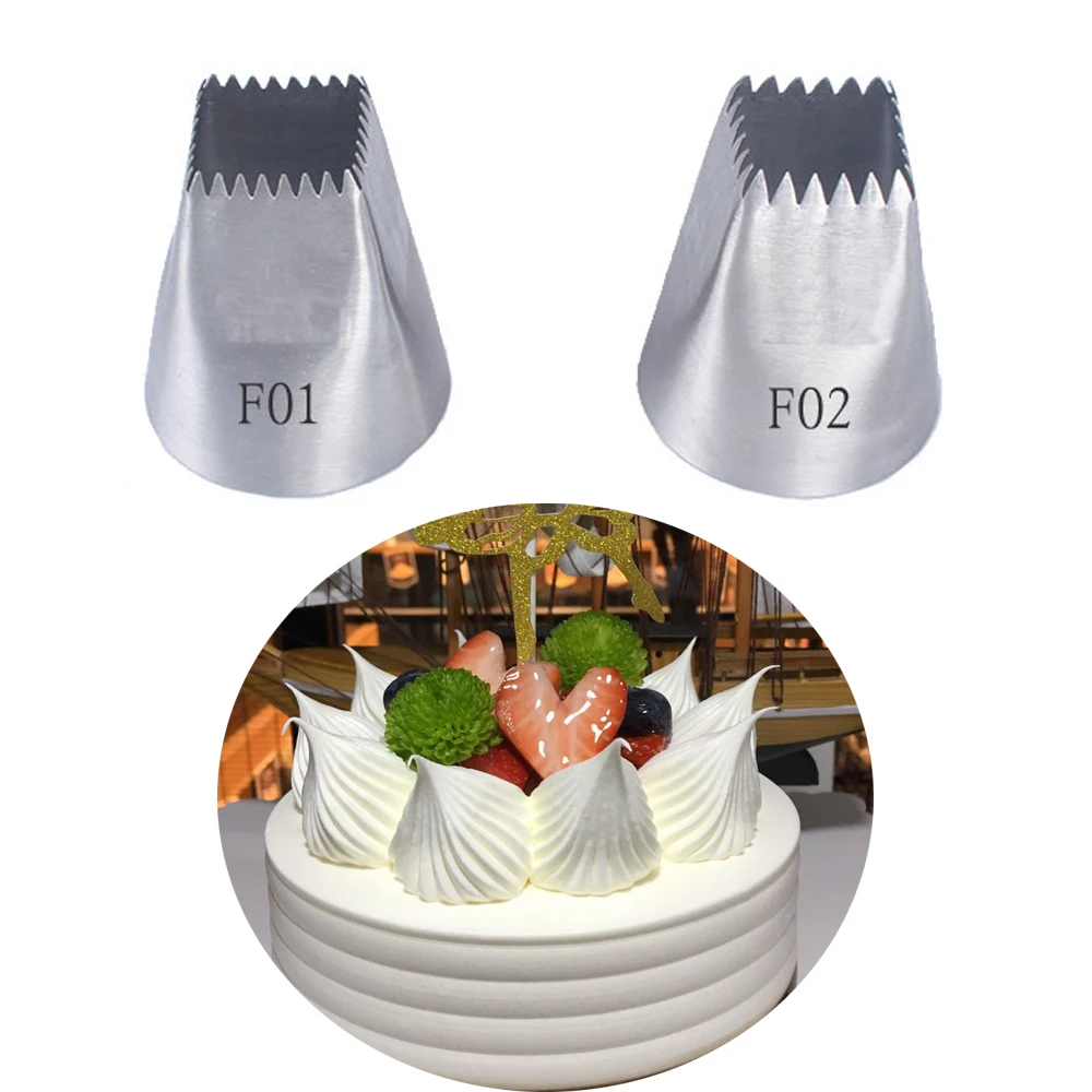 1 шт. нержавеющая сталь глазурь трубопровод сопло русская выпечка советы выпечки