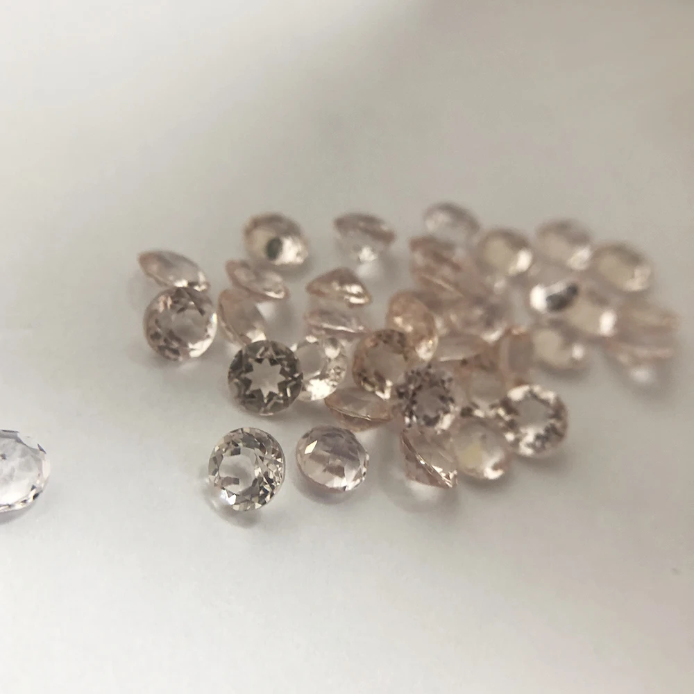 AEAW круглый бриллиантовый огранки 0.5ct карат 5 мм D Цвет Муассанит без камень VVS1
