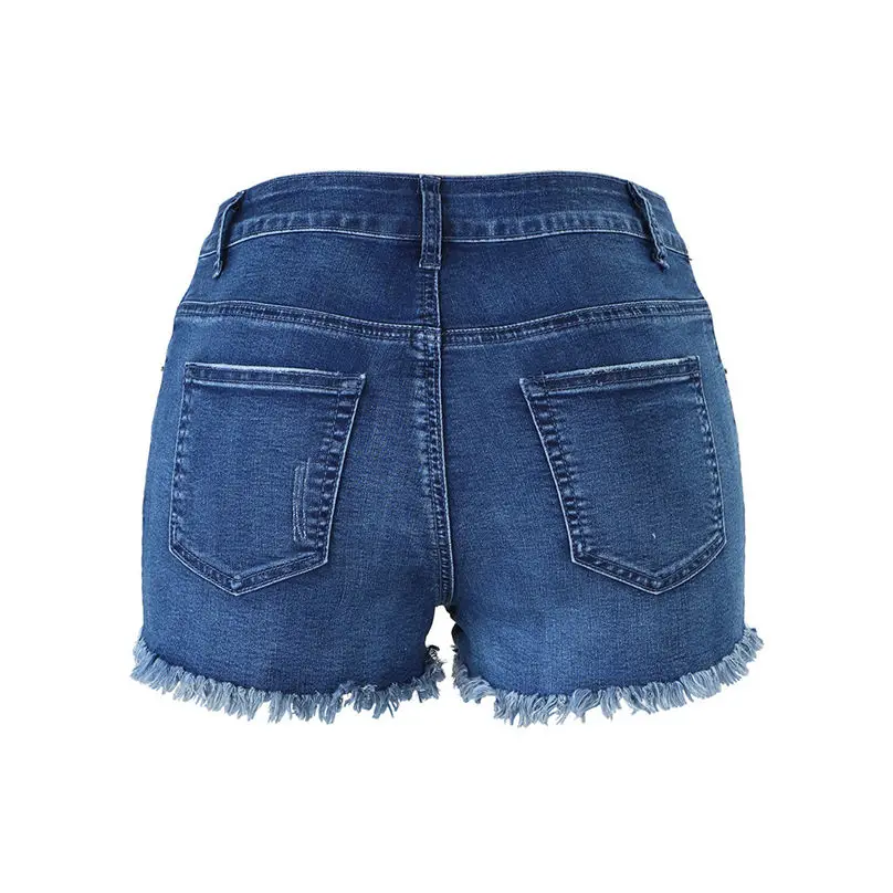 Women's Sexy Butt Lifting Push up Stretch Short Pant Denim Jean Casual Trousers Distressed #4M04 | Женская одежда