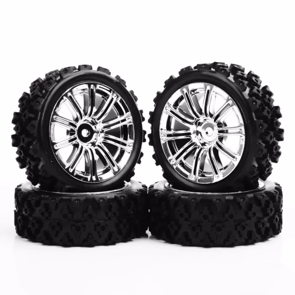 4 шт./компл. 1/10 раллийные шины и колеса 12 мм шестигранный PP0487 + 3MC для HSP HPI RC 1:10