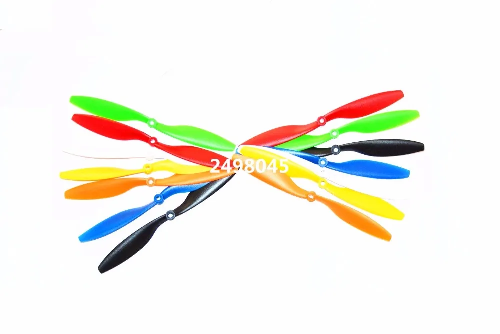 2 пары/12 шт ABS 10x4 5 &quot1045 1045R CW CCW Propeller для 550 250FPV Multi радиуправляемый вертолет QuadCopter APC