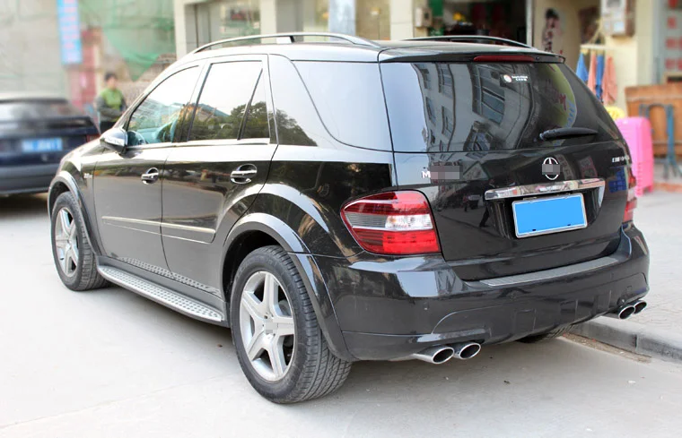 OE model side step bar running board for ML ML350 ML450 W164 2006-2011 year only thicken linning free shipping to Asia | Автомобили и