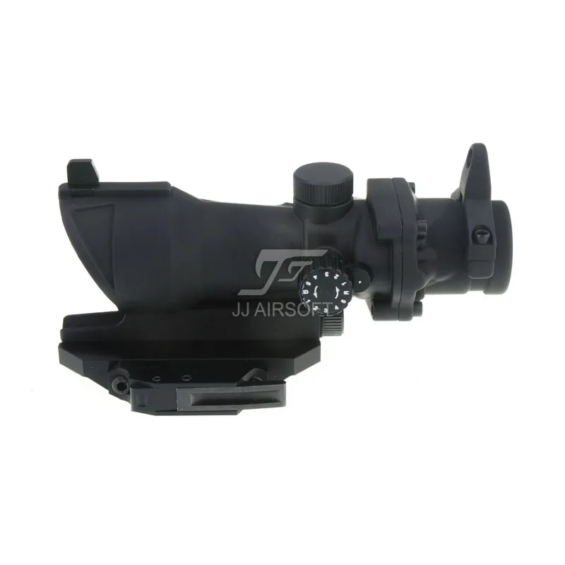 JJ Airsoft ACOG Style 4x32 прицел красная/Зеленая Сетка с Killflash AC12033 Bobro QD Mount