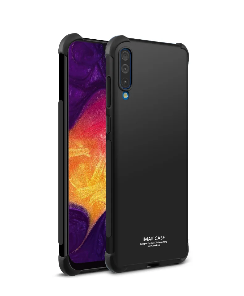 Мягкий силиконовый чехол Imak Для Samsung Galaxy A70 A50, противоударный чехол с подушками безопасности для Samsung Galaxy A30 A20 A60 M30 A40S A 70 50