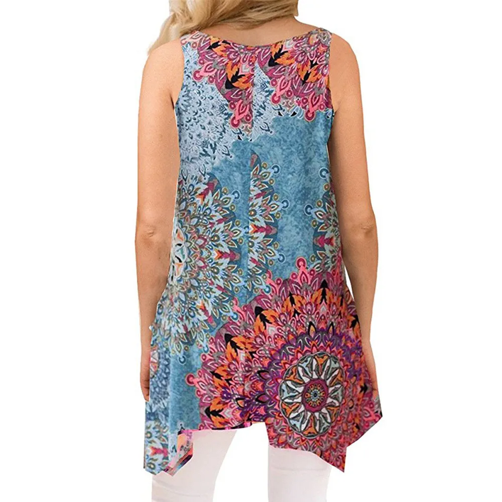 Сексуальная женская летняя Свободная блузка Женская кружевная без рукавов