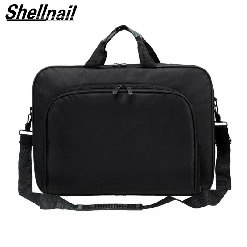 Shellnail деловые портативные нейлоновые сумки унисекс для компьютера на молнии