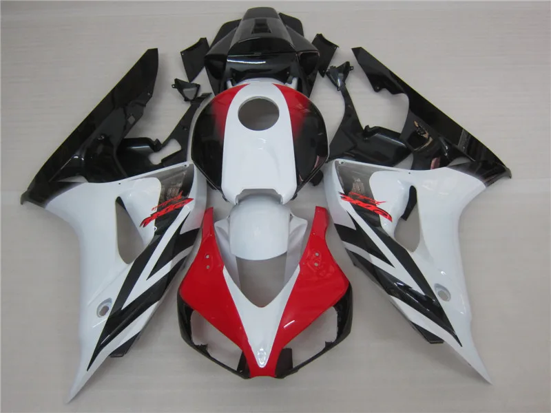 Литье под давлением 100% подходит для Honda CBR1000RR 2006 2007 белый красный черный комплект