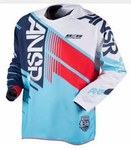 2019 DH Downhill moto Mountain Bike long Sleeve motocross jersey mtb Uniform Shirt | Спорт и развлечения