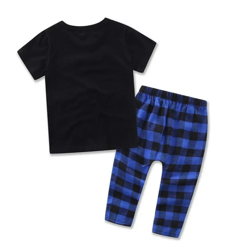 Лидер продаж 2019 комплект хлопковой одежды для маленьких мальчиков из Южной Кореи