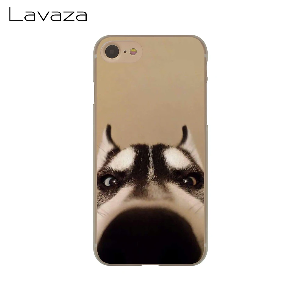 Lavaza Cute Husky Phone Case for Apple iPhone 4 4S 5C 5S SE 6 6S 7 8 Plus 10 X Xr Xs Max 6Plus 7Plus | Мобильные телефоны и