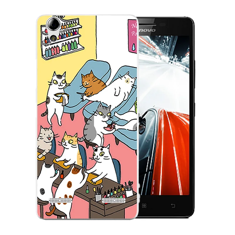 Мягкий силиконовый чехол с узором Marb для Lenovo A6010 и A6000 5 0 дюймов Lemon K3 K30-T |