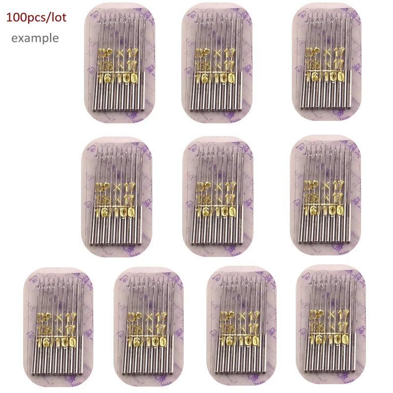 Аксессуары для швейных игл 100 шт. иглы DPX17 SY3355 135X17 подходят всех брендовых