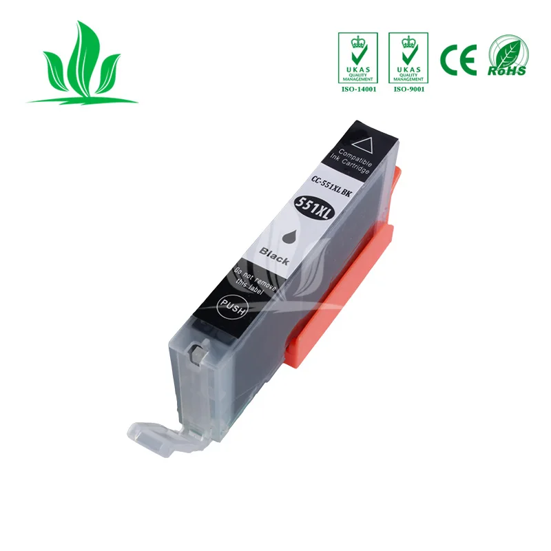 2 шт. 550XL 551XL чернильный картридж совместим с Canon Pixma IP7250 MG5450 MG5550 MG6450 MG5650 MG6650 MX725 MX925