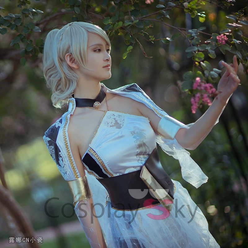 Final Fantasy XV Lunafreya Nox Fleuret платье косплей костюмы FF15 женские вечерние платья Хэллоуин