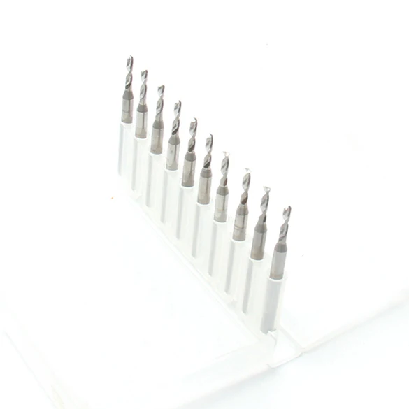 10 шт./компл. 0,5/0,8/1/1. 5/2 мм Фирменная Новинка Высокое качество Мини PCB печатная плата карбида Micro Сверла Биты для гравировки инструмент- M25
