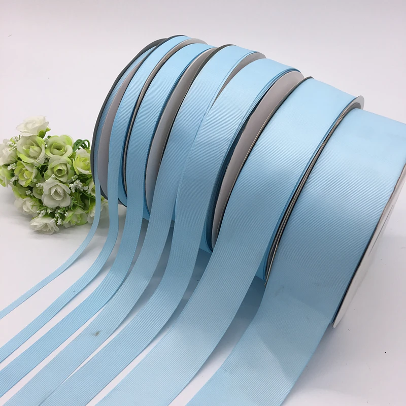 Лента для волос 5 ярдов светло синяя 6 мм 10 15 20 25 38 50 мм|ribbon bow craft|ribbon craftribbon ribbon |