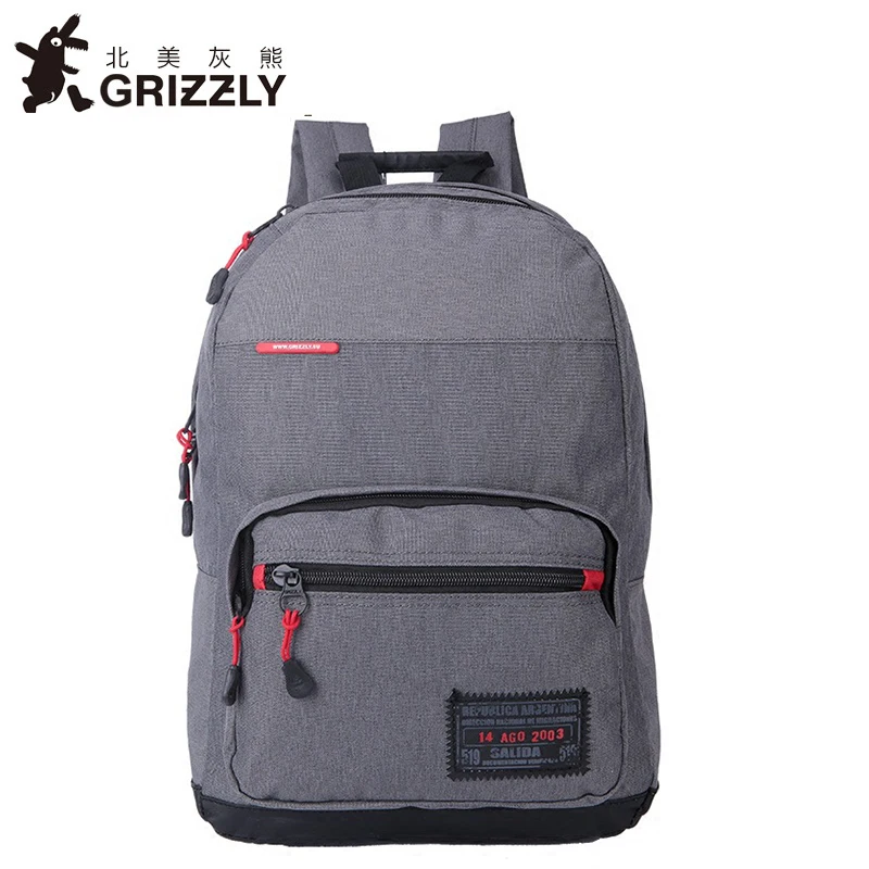 GRIZZLY мужской холщовый рюкзак рюкзаки повседневные Mochila многофункциональные