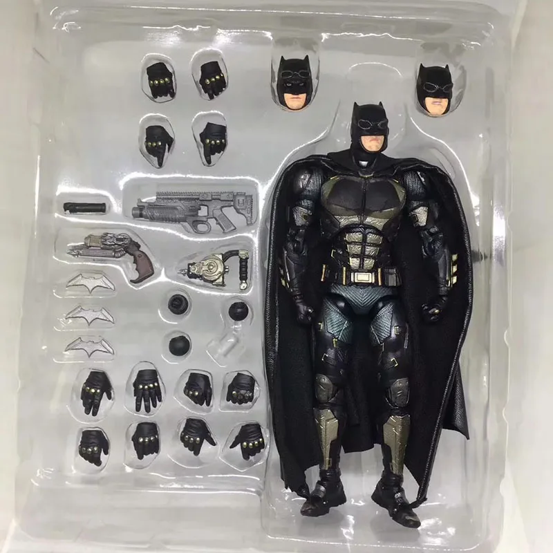 Justice League The Dark Night Batman MAFEX 064 Тактический Костюм ПВХ фигурка модель коллекционные игрушки Кукла 16 см