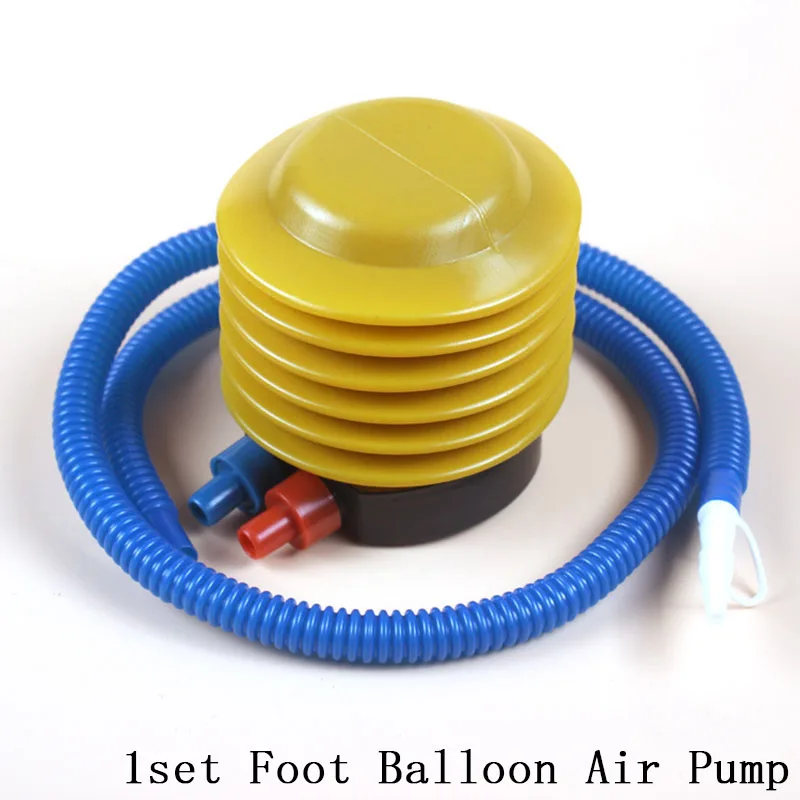 1set Balloon Pump Принадлежности для надувных шаров полоска для воздушных шаров воздушные шары на день рождения Globos Arch Свадебные Украшенные фоны Baloon Stick Seal Clip вечерние принадлежности - Цвет: 1set Balloon Pump