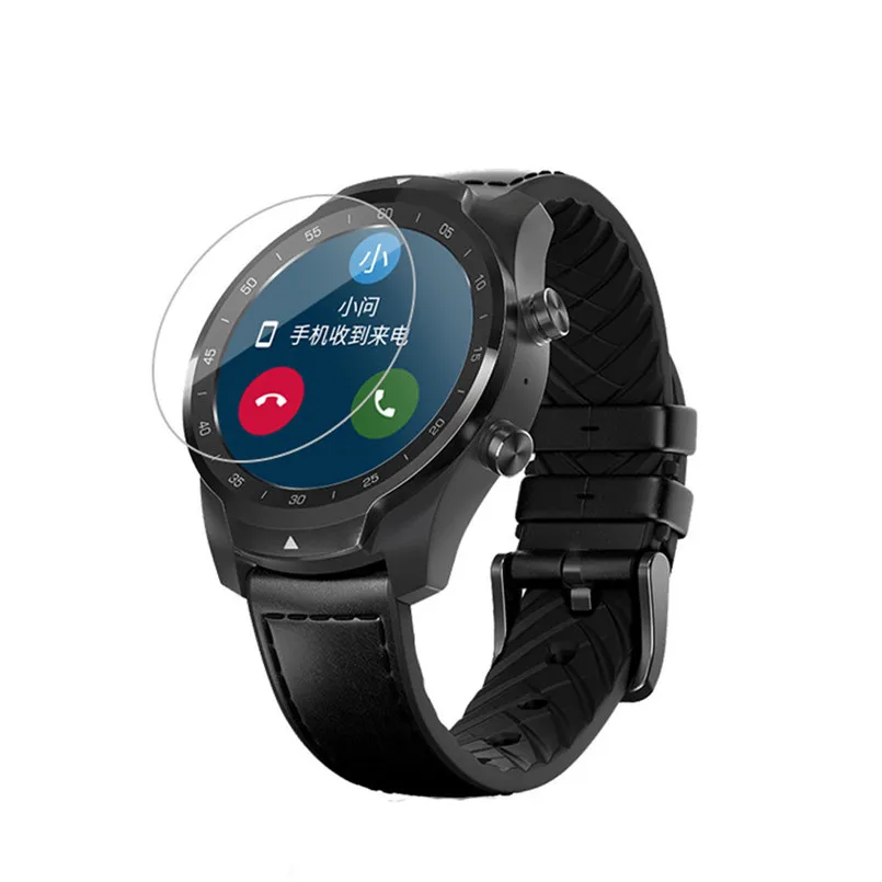 Прочная пленка против царапин совместимая с часами ticwatch pro прозрачная изогнутая