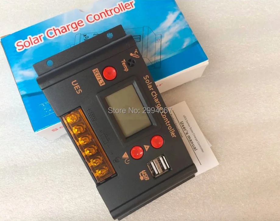 20A 10A 12V/24V режимы авто PWM солнечный регулятор PV солнечное зарядное устройство