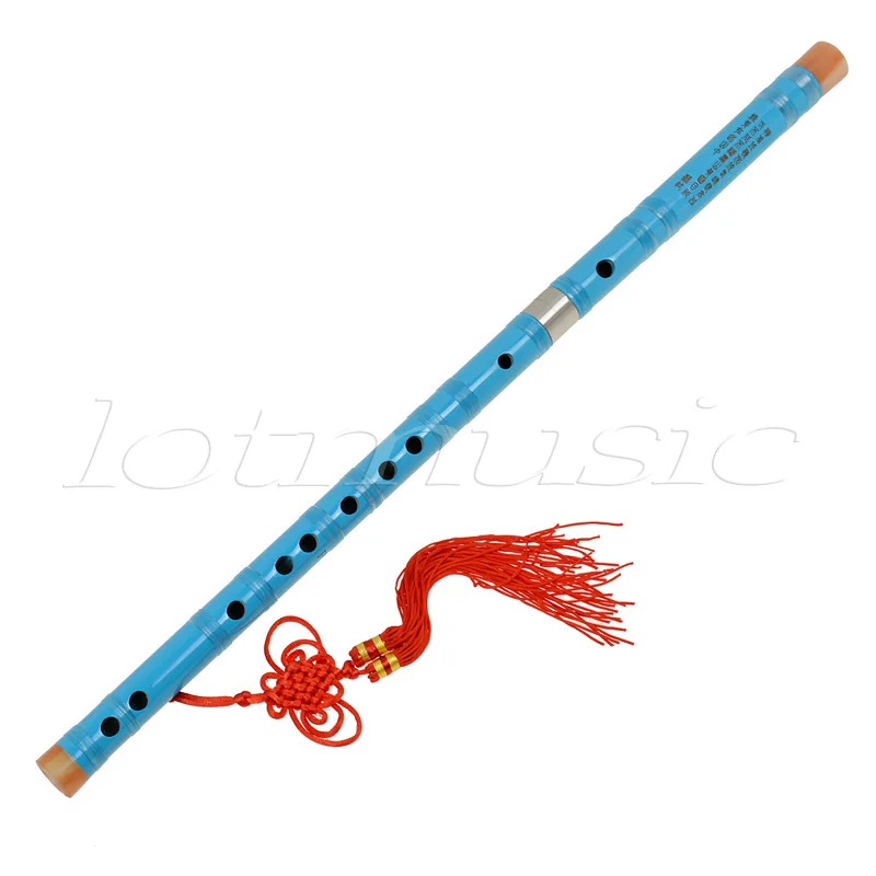 Kmise голубая краска традиционный китайский бамбуковый инструмент|bamboo flute dizi|chinese
