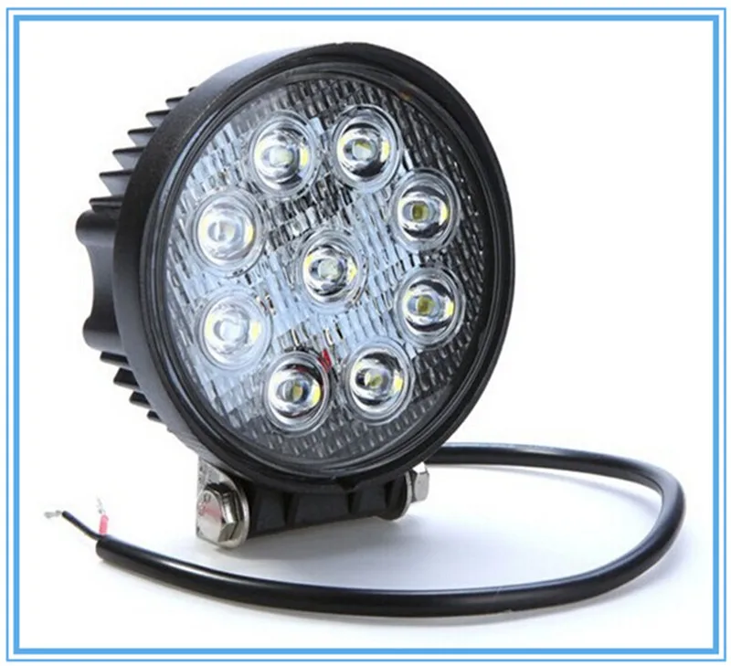 1 carton (20pcs) 5inch 27W CREE LED Work Light Flood/sport Beam 4WD 4X4 Off road Truck ATV UTE Tractor CAR Driving Working light |