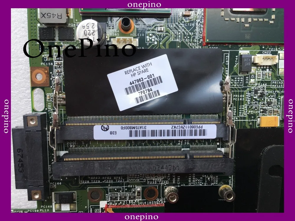 Дайте ЦП бесплатно, 447983-001 461069-001 для hp dv9000 материнская плата ноутбука материнская плата в хорошем состоянии
