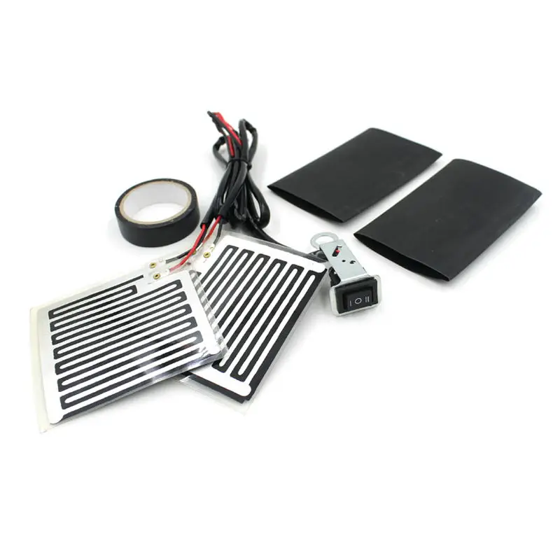 Горячие 12V универсальный мотоцикл руль теплый набор грелка колодки BX|Ручки для