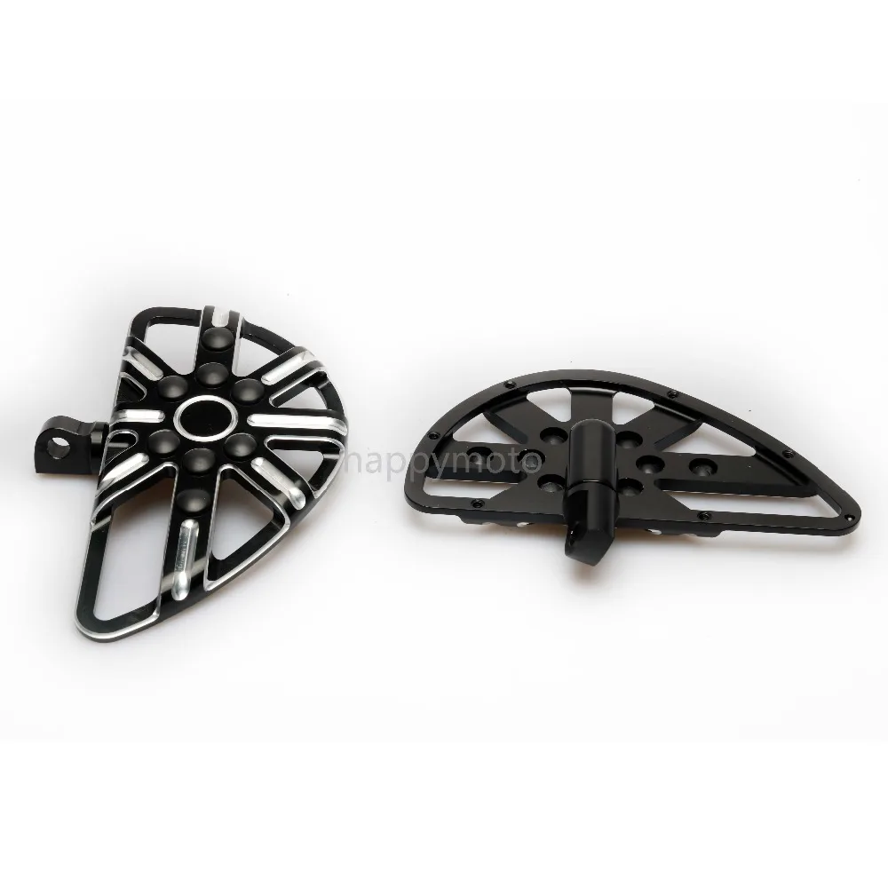Аксессуары для мотоциклов CNC Footpeg Harley Touring Road Glide Ultra CVO road king FLHR EFI|motorcycle footrest|harley