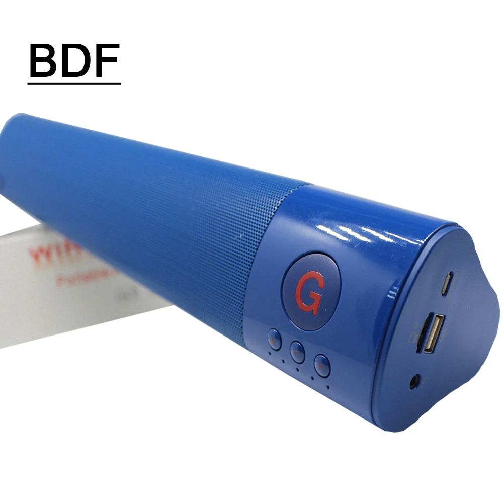 BDF портативный rc 1300 Hifi громкий динамик super bass sound box bluetooth стерео для fm