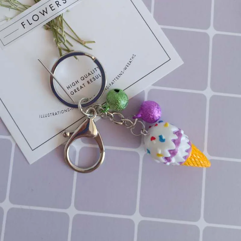 2019 New Cream Porte clef Women Fluffy Pompom Keychain llavero pom key chain Rabbit Fur Ball Bag Chaveiro sleutelhanger Pomp | Украшения и