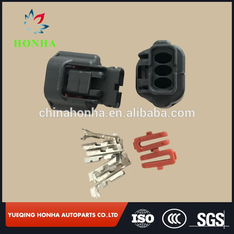 

3 Pin 7283-8730-30 провода разъемы EVO камера Mivec датчик скорости для Mitsubishi Nissan Qashqai