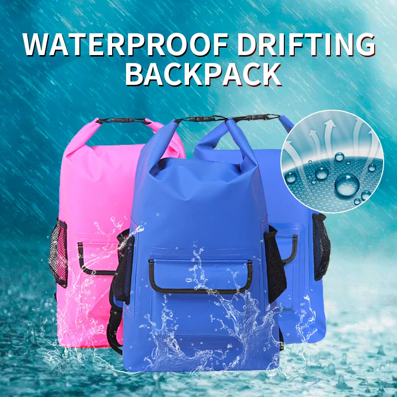 Водонепроницаемый Сухой Рюкзак дорожная сумка для трекинга на реке 25 л плавания