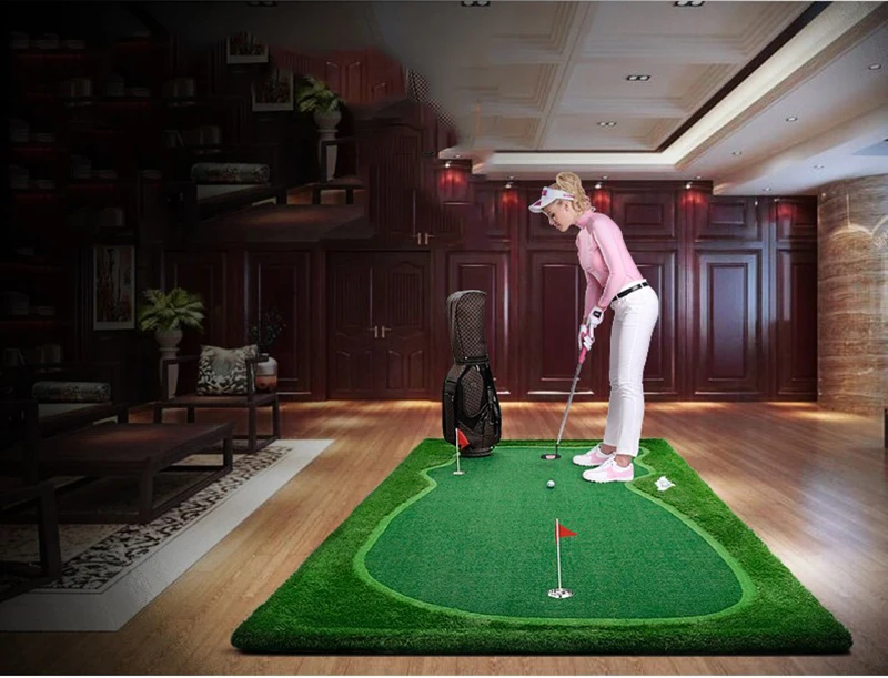 CRESTGOLF 3,3 фута* 9,84 фута Крытый гольф кладет зеленый тренажер Гольф кладет коврик искусственный газон гольф кладет учебные принадлежности оборудование
